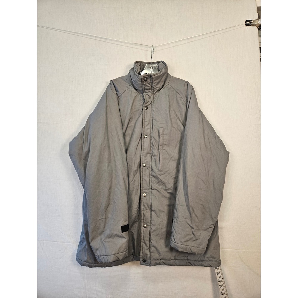 Botany 500 Outerwear Mens 2XL Gray Insulated Parka Jacket Full Zip RN 12884